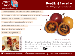 health benefits of tamarillo infographics