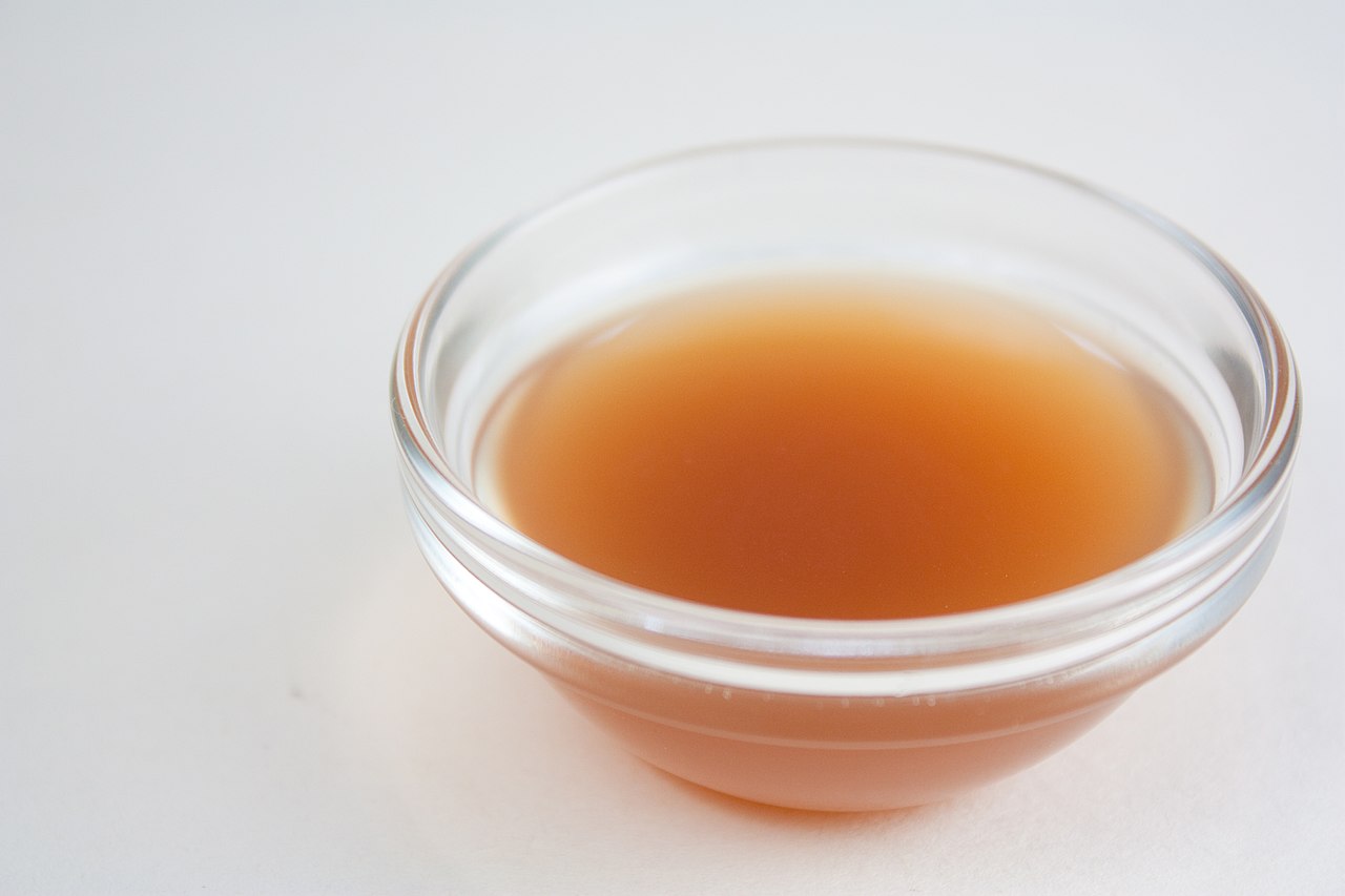 Shot of Apple Cider Vinegar