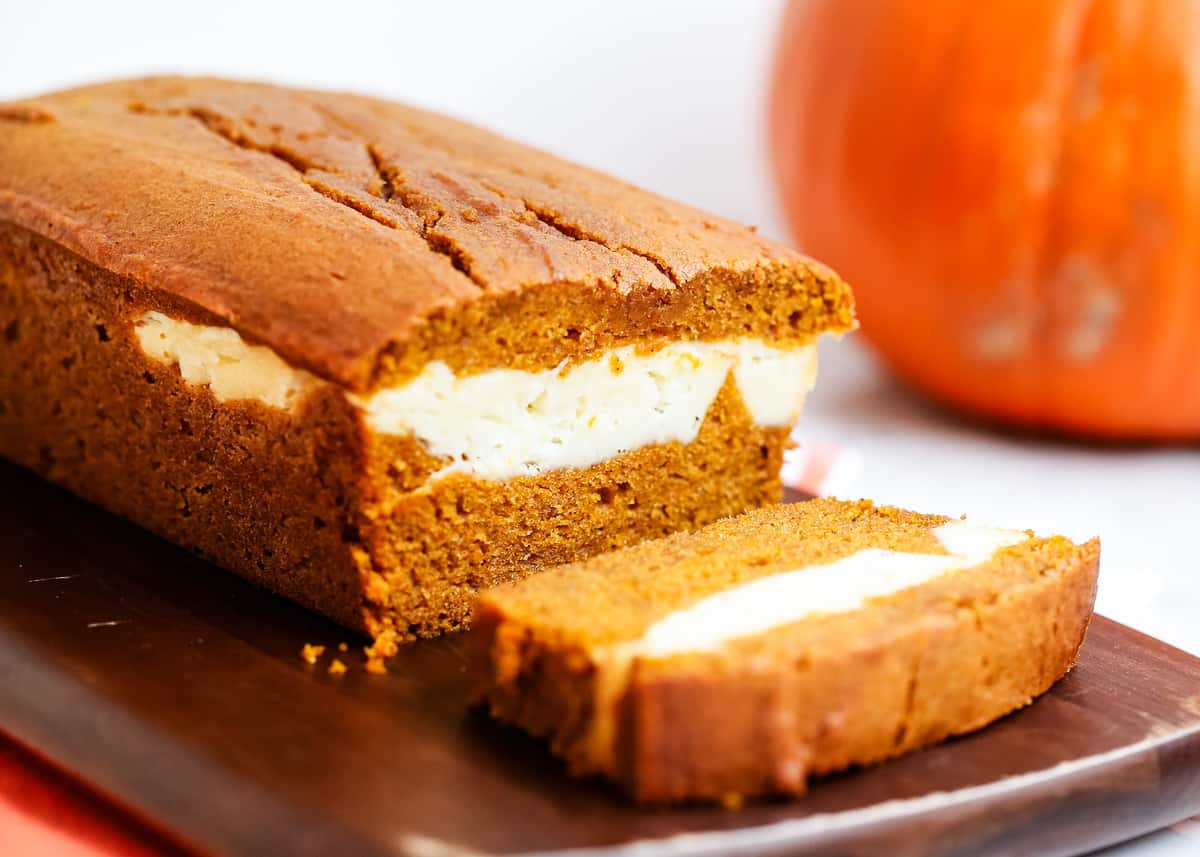 pumpkin cream cheese bread