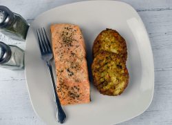 How long to bake salmon at 400