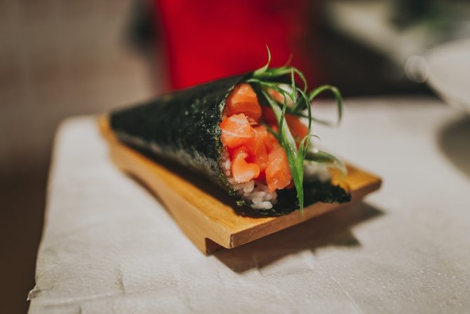 How to Make Hand Roll Sushi at Home